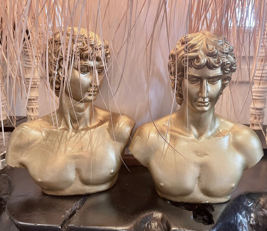 Gold ART Bust Set of 2