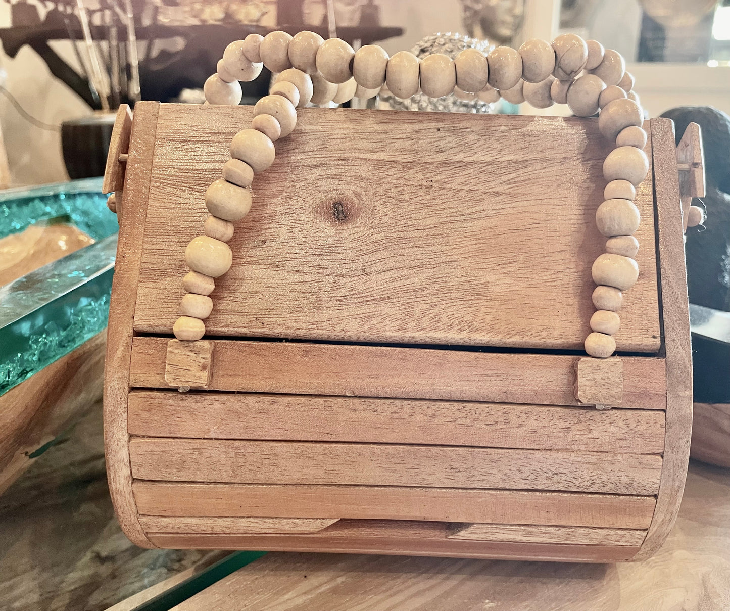 Handmade Mini Bamboo HandBag