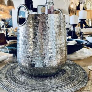 Silver Champagne Holder