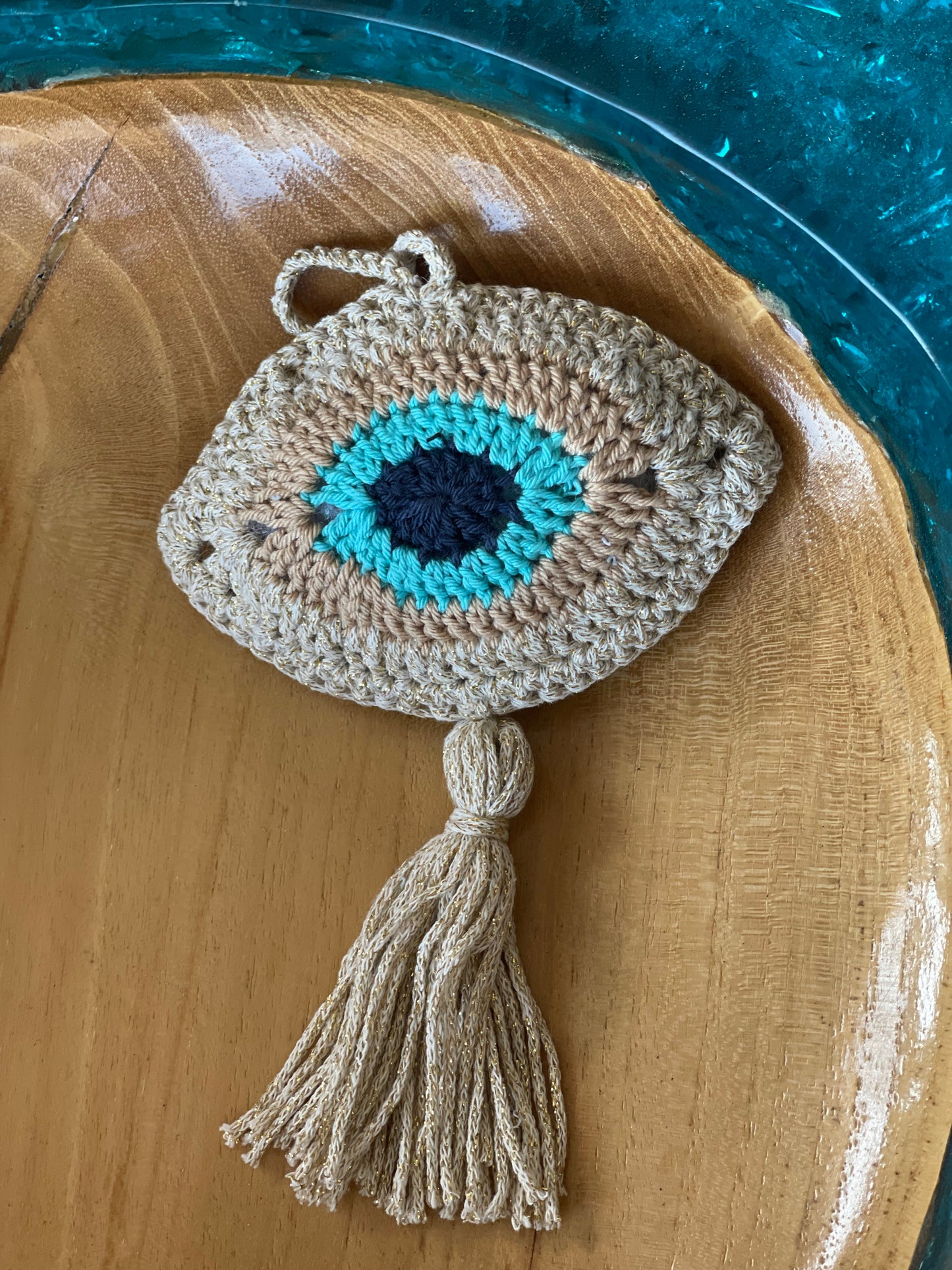 Handmade Macrame Eye