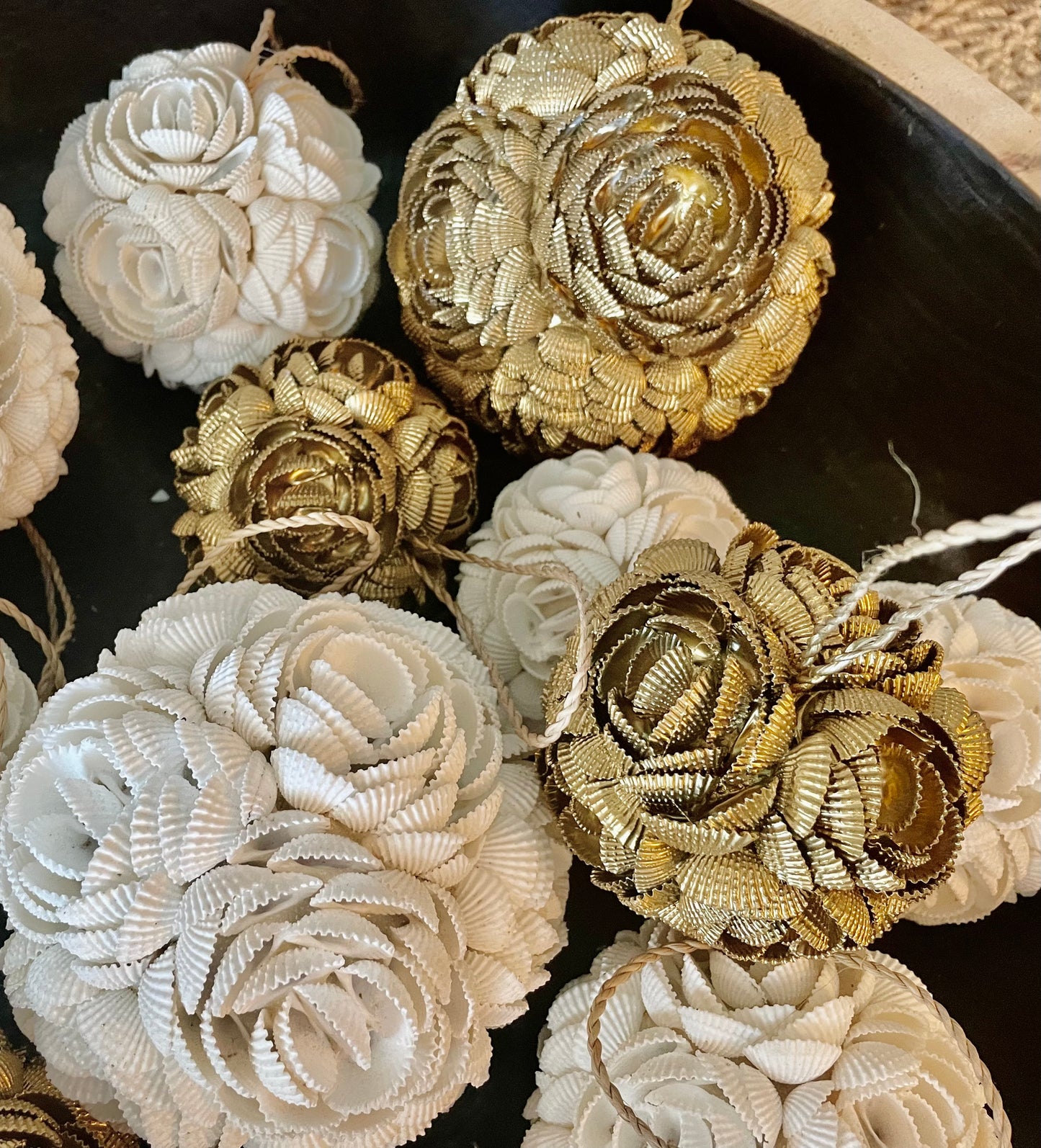 Decorative Flower Shells Balls