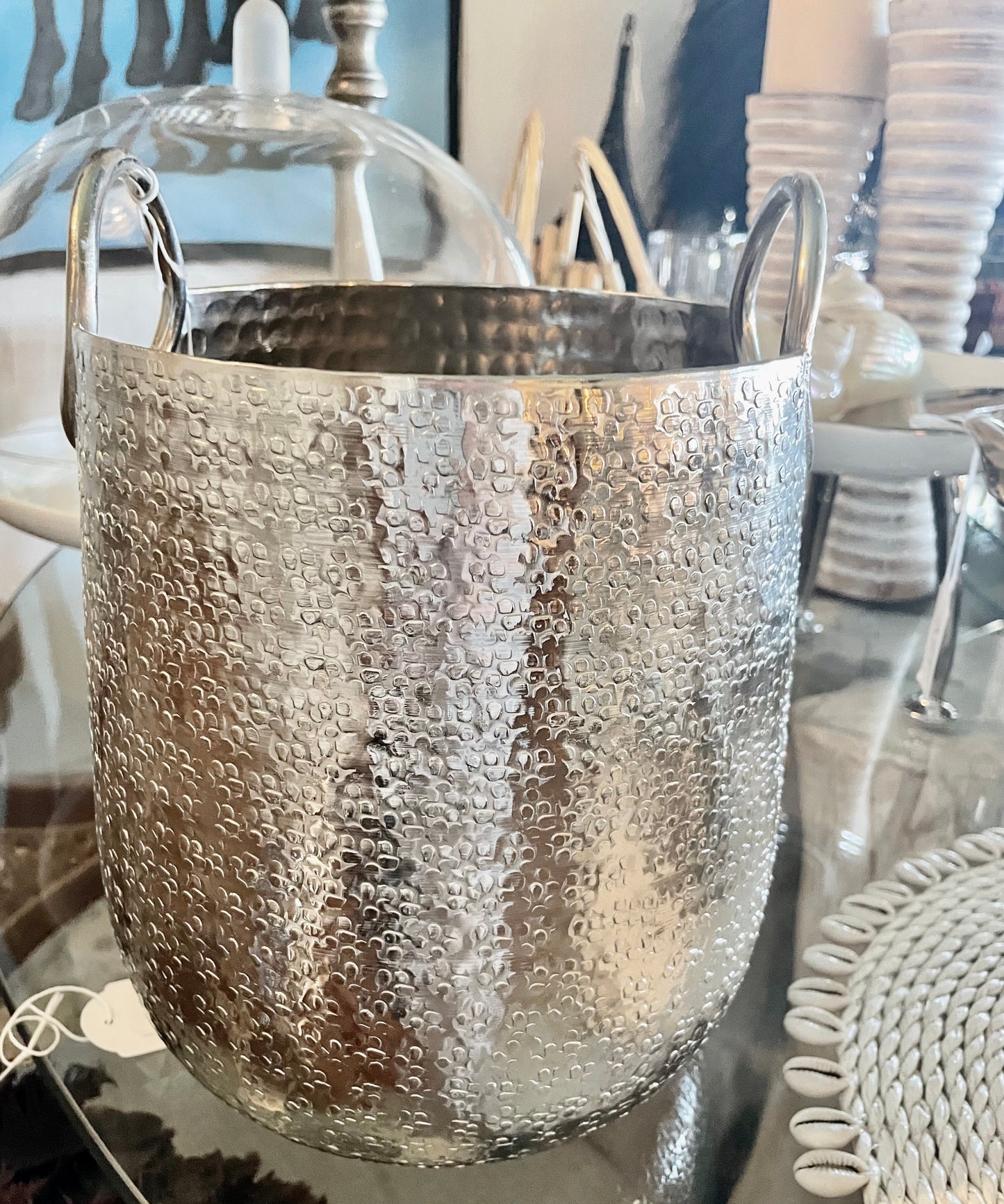 Silver Champagne Holder